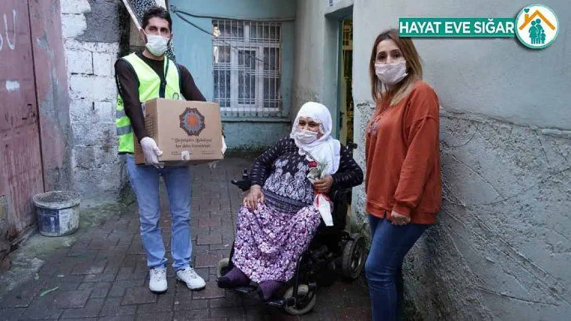 Diyarbakır Büyükşehir Belediyesi engellileri unutmadı