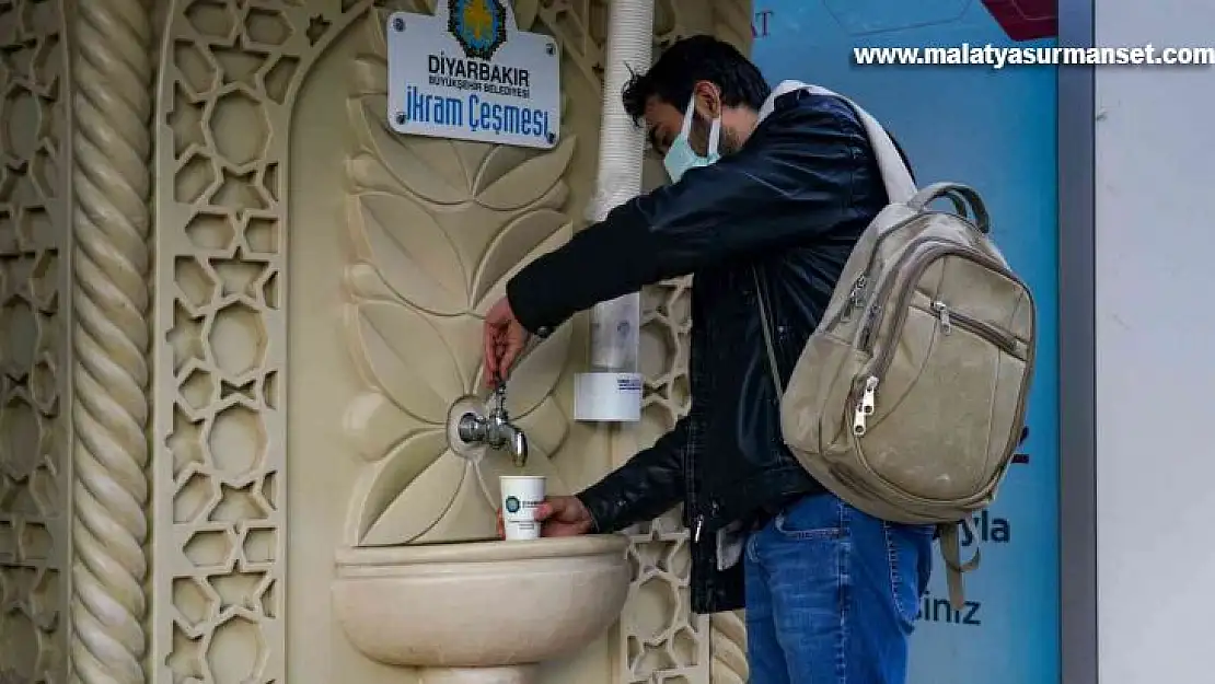 Diyarbakır'da 'İkram Çeşmesi' ile her gün 6 bin kişiye sıcak çorba ikramı