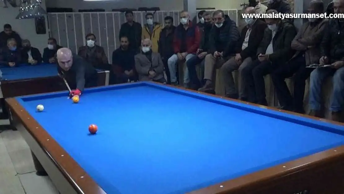 Diyarbakır'da 13 gün süren bilardo şampiyonasına 121 sporcu katıldı