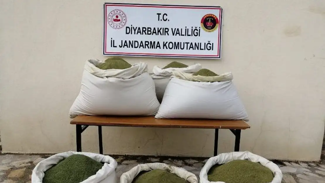 Diyarbakır'da 364 kilo esrar ele geçirildi