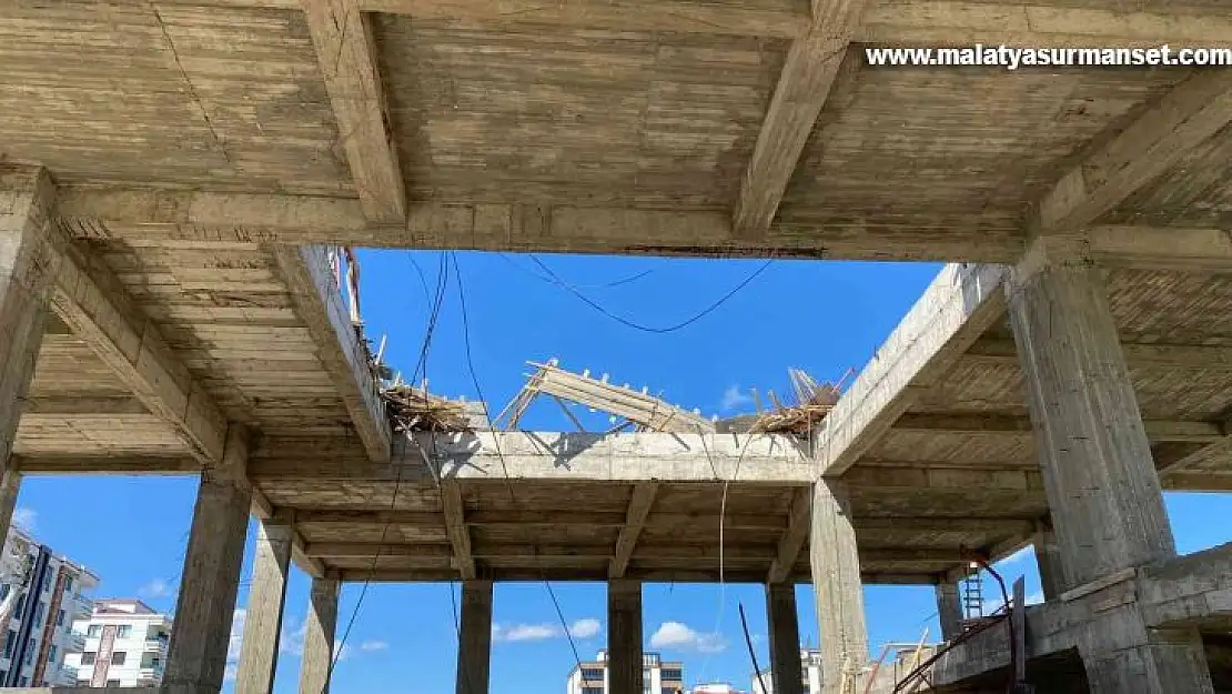 Diyarbakır'da cami inşaatının kubbesi çöktü: 5 yaralı