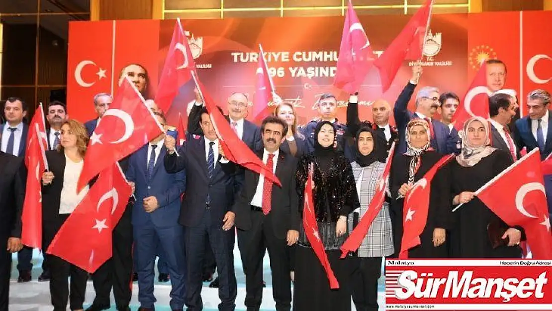 Diyarbakır'da Cumhuriyet Bayramı resepsiyonu