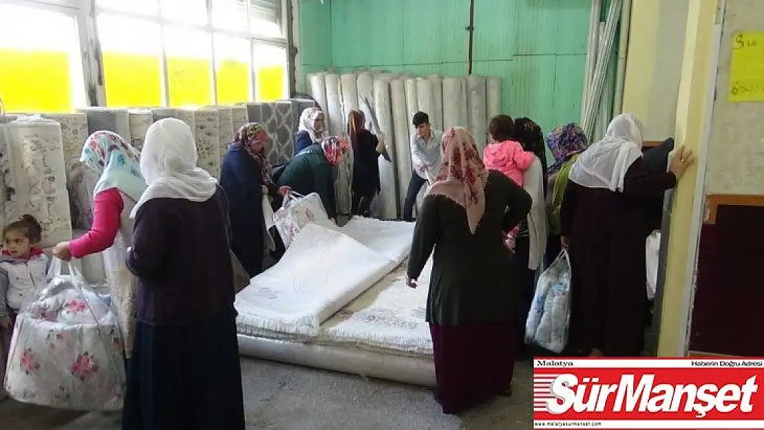 Diyarbakır'da indirimli halı izdihamı
