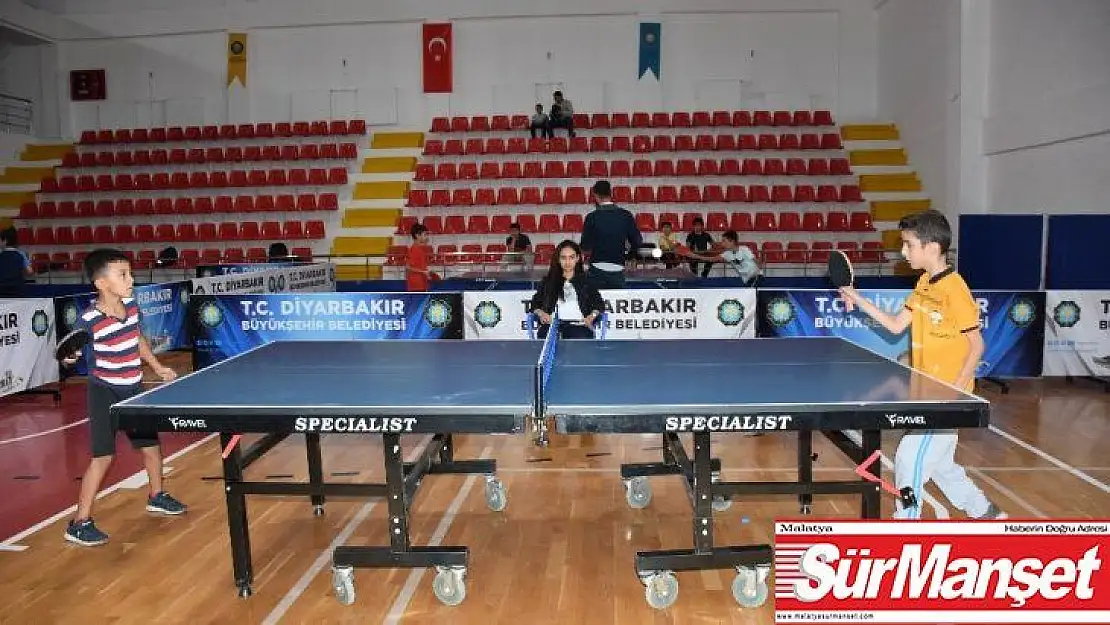 Diyarbakır'da masa tenisi turnuvası sona erdi