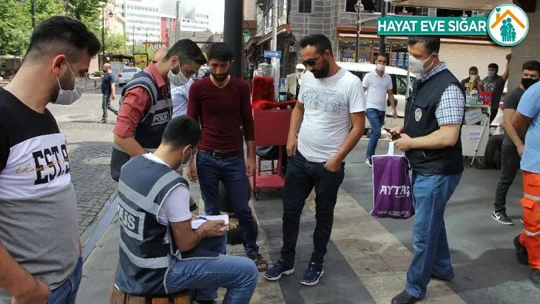 Diyarbakır'da maskesiz sokağa çıkma yasağı başladı