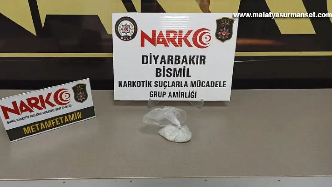 Diyarbakır'da narkotik uygulaması: 1 tutuklanma