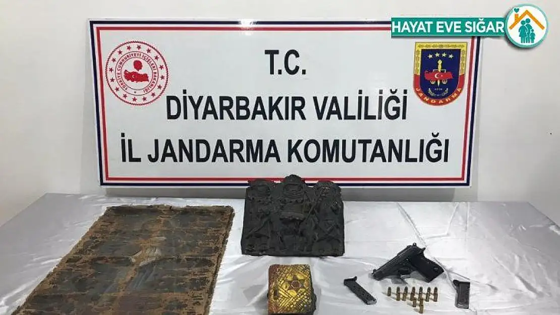 Diyarbakır'da tarihi eser kaçakçılığı operasyonu