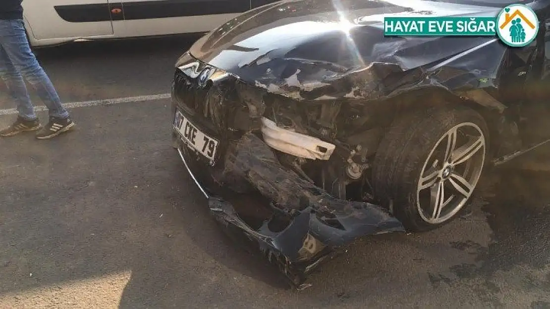 Diyarbakır'da trafik kazası: 1 yaralı