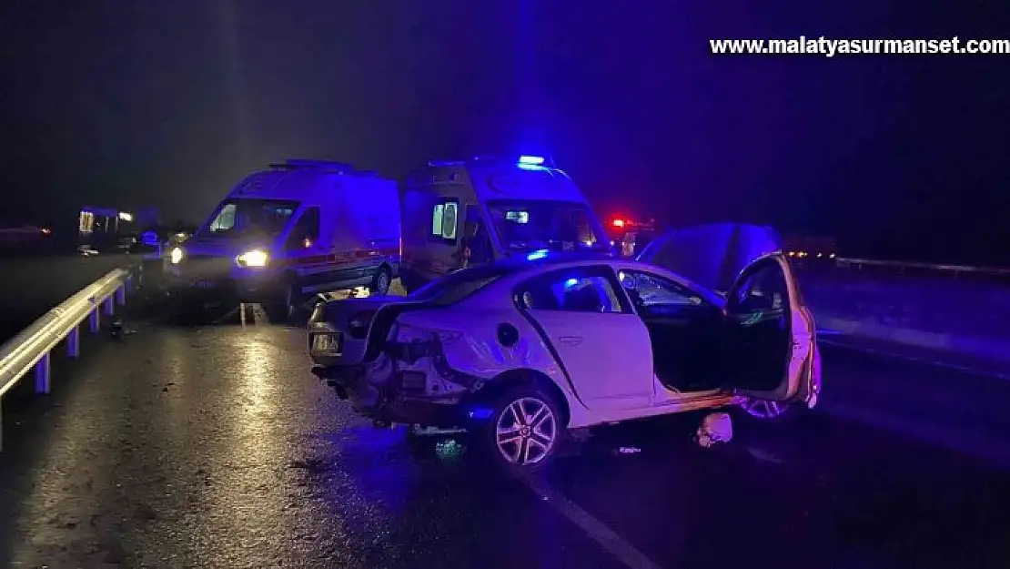 Diyarbakır'da trafik kazası: 1 ölü, 4 yaralı