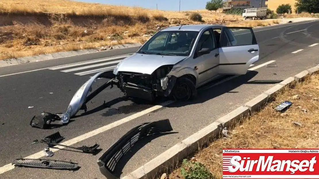 Diyarbakır'da trafik kazası: 1'i ağır 2 yaralı