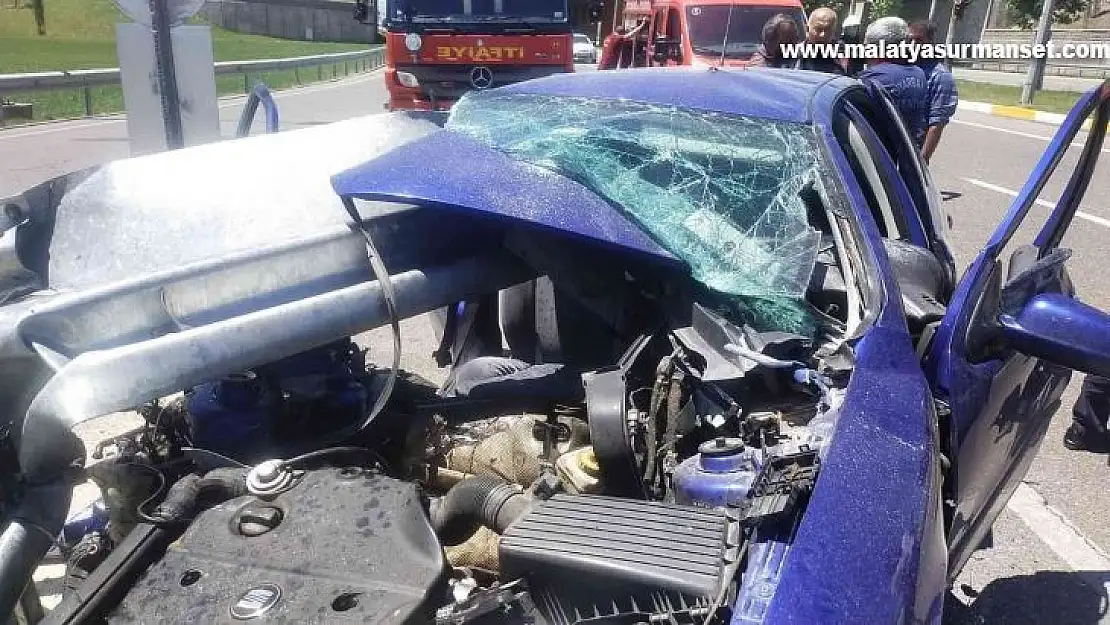 Diyarbakır'da trafik kazası: 2 yaralı