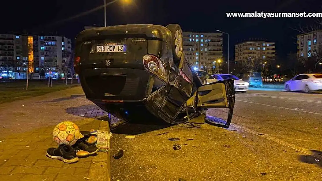 Diyarbakır'da trafik kazası: 6 yaralı