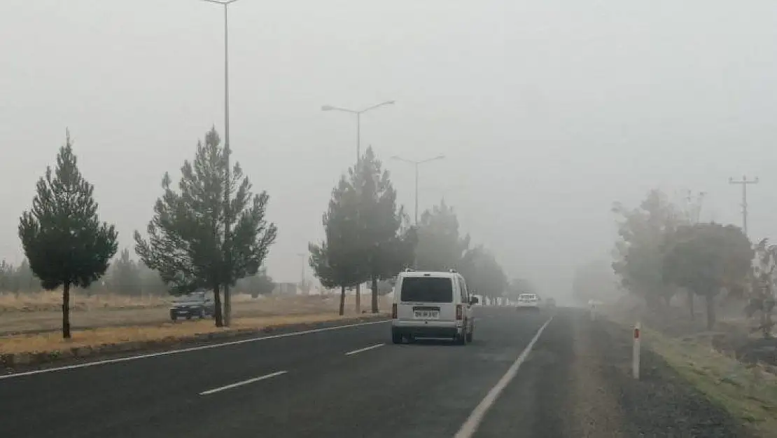 Diyarbakır güne sisle uyandı