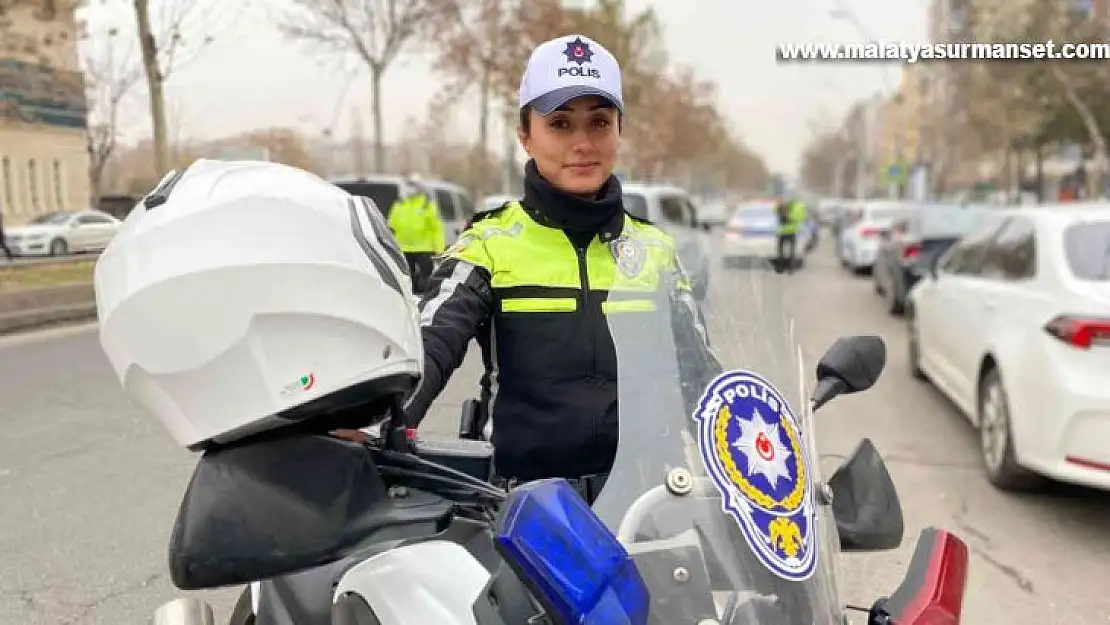 Diyarbakır'ın 'ilk ve tek kadın Şahin polisi' görevinin başında