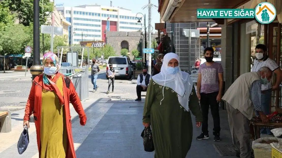 Diyarbakır korona virüsünde diken üstünde