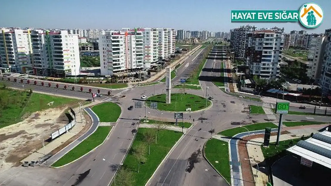 Diyarbakır sokakları yasağın ikinci gününde de boş kaldı