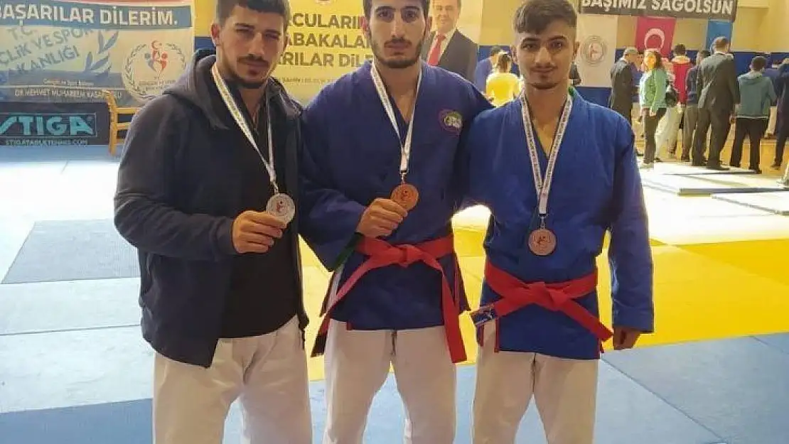 Diyarbakırlı sporculardan 3 madalya birden