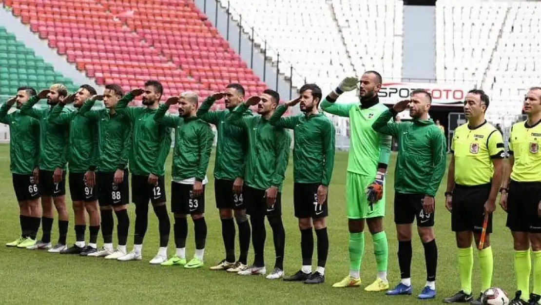 Diyarbekirspor rakibin attığı gole kazandı