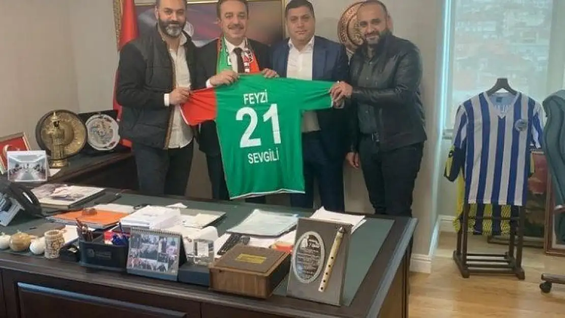Diyarbekirspor yönetiminden Sevgili'ye ziyaret