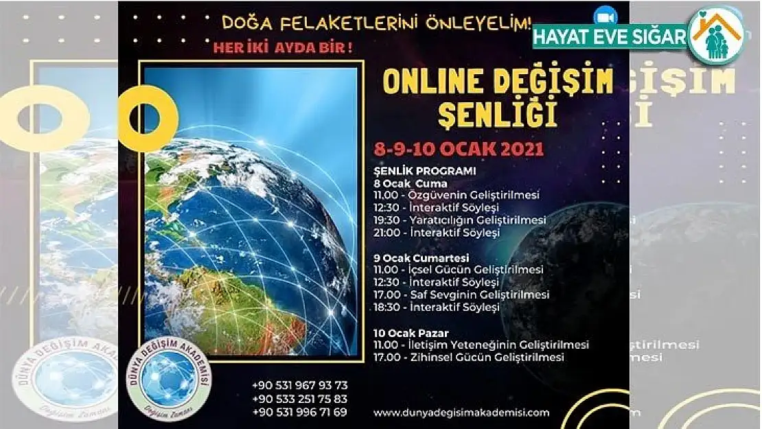 Doğa Felaketlerini Engelleyebilecek Çalışma