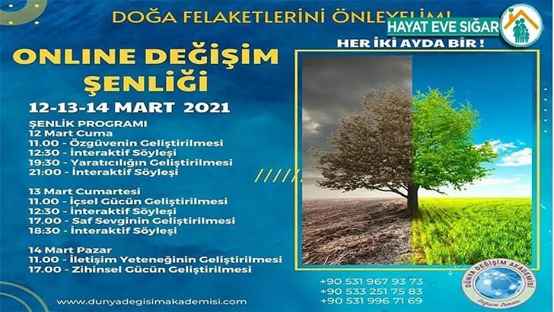 Doğa Felaketlerini Önleyebilecek Çalışma