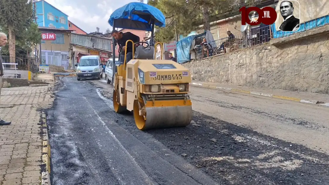 Doğalgaz Çalışması Yapılan Yollar Asfaltlanıyor