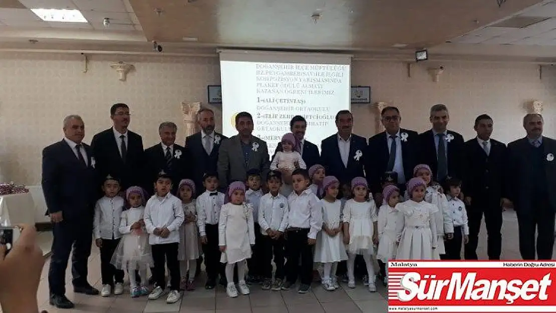 Doğanşehir 'de  Mevlid-i Nebi Haftası programı düzenlendi