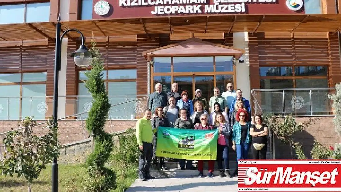 Doğaseverler sonbahar yürüyüşünü Kızılcahamam'da yaptı