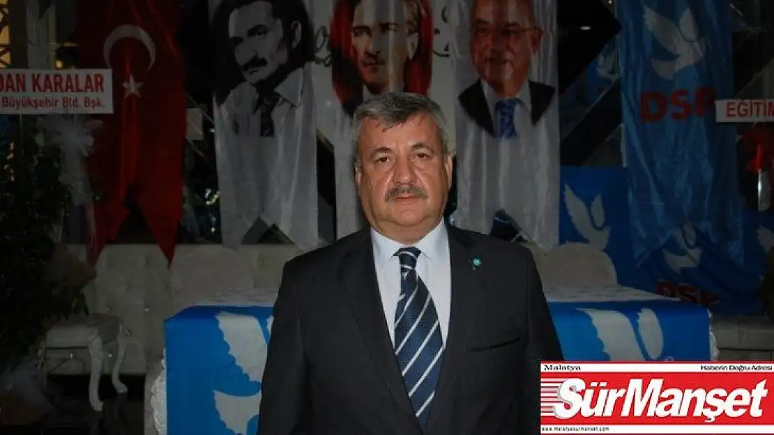DSP Adana İl Başkanlığına Selami Gördebil yeniden seçildi
