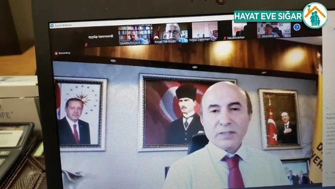 DÜ'de online senato toplantısı