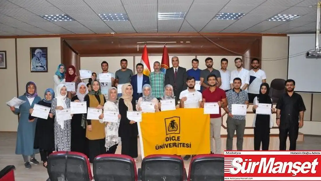 DÜ öğrencileri Erbil'de eğitim aldı