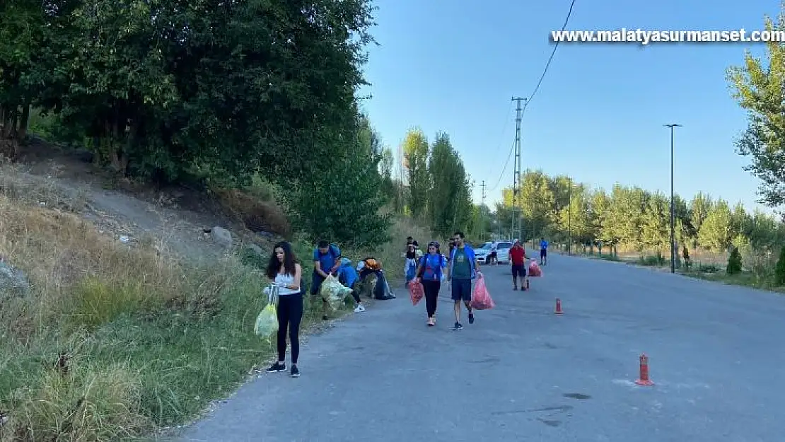 Dünya temizlik gününde Hevsel Bahçelerinde temizlik yapıldı