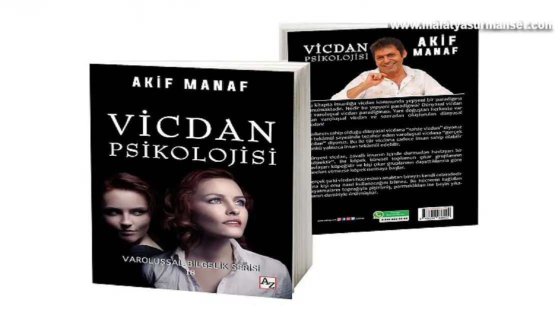 Dünyaca Ünlü Yazar Akif Manaf'tan 90. Kitap: Vicdan Psikolojisi