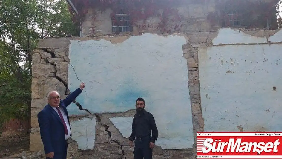 Duvarları çatlamıştı, kontrollü yıkımı yapıldı