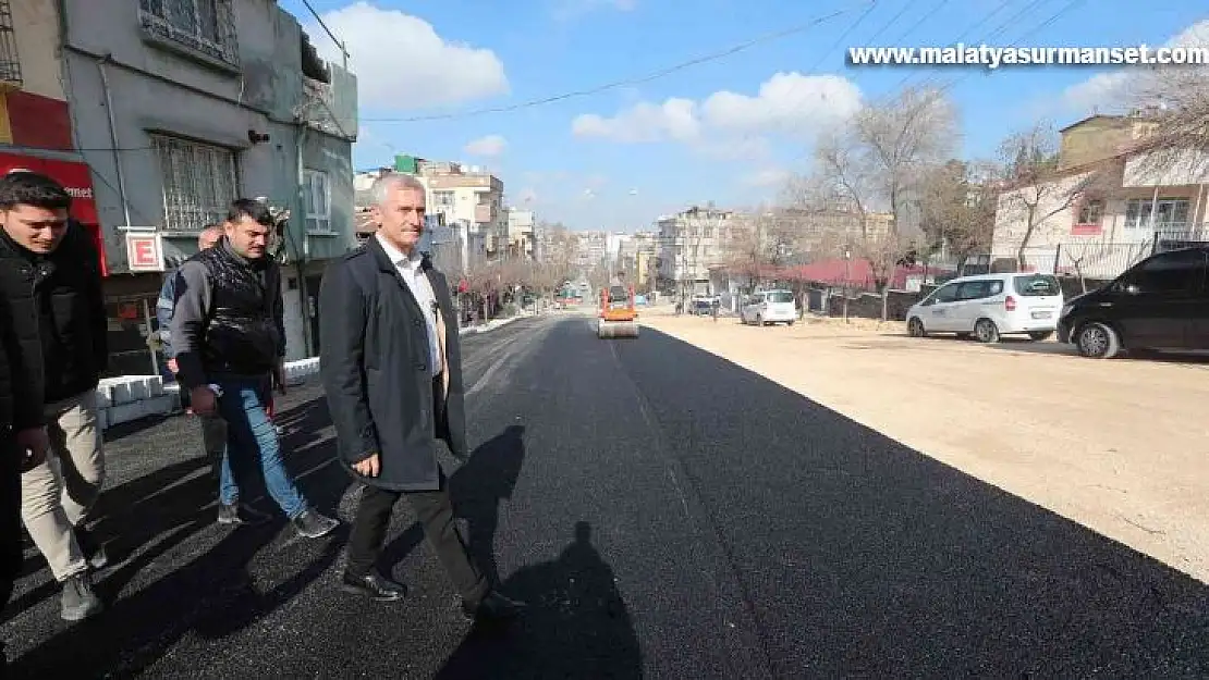 Düztepe'ye ve Çamlıca'ya yeni yol