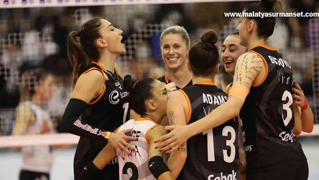 Eczacıbaşı Dynavit Kupa Voley'de yarı finalde