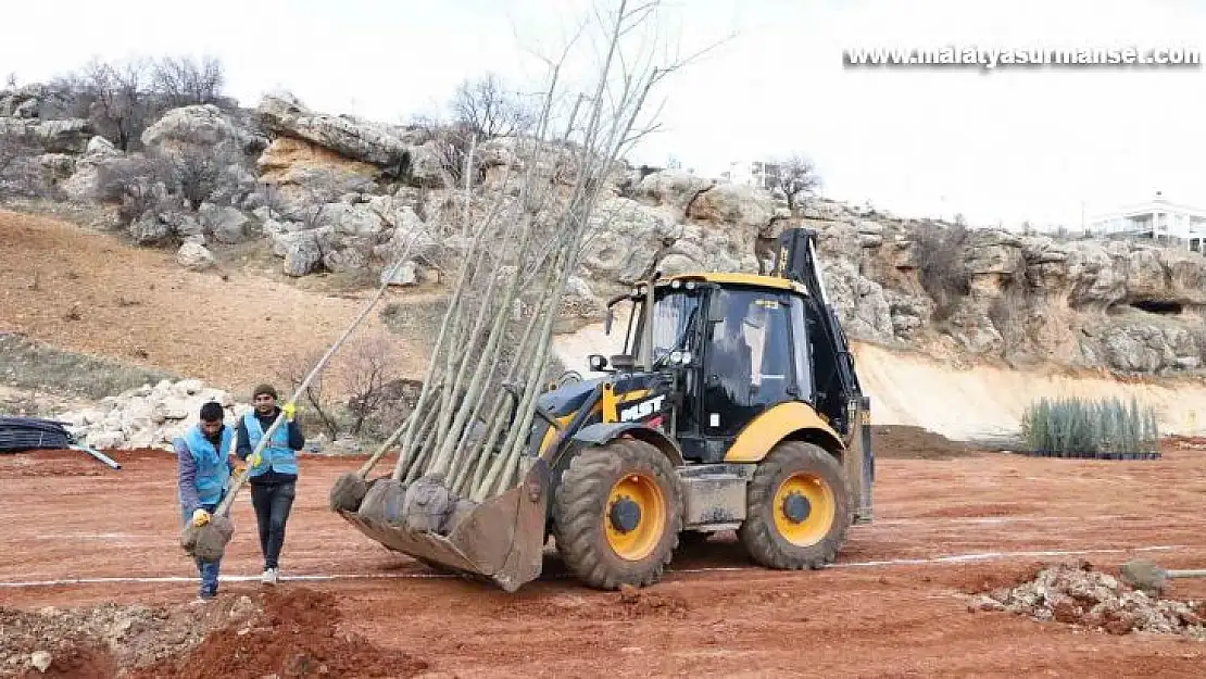 Eğil'de peyzaj çalışmaları başladı