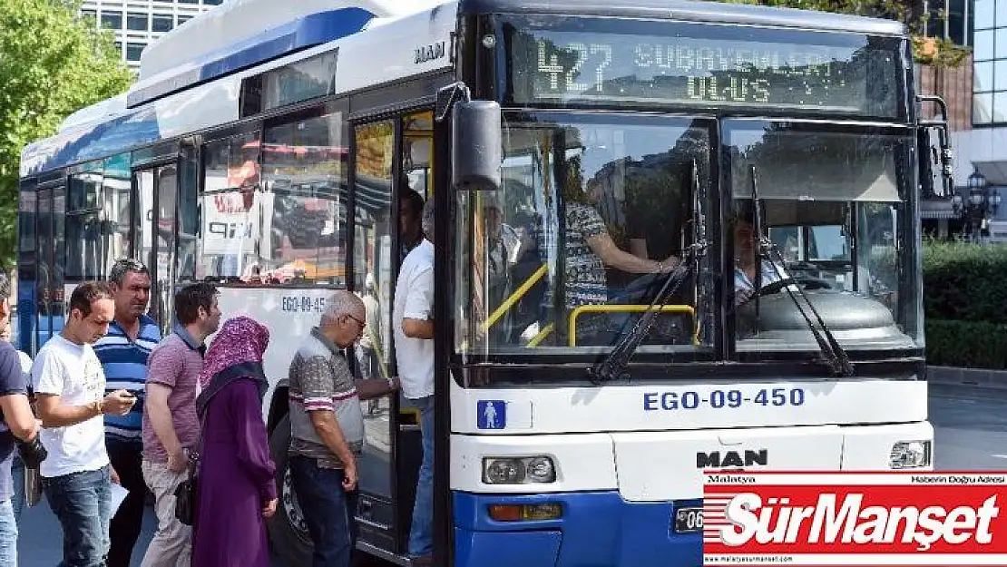 EGO Genel Müdürlüğü, toplu taşıma ücretlerinde tarife değişikliğine gitti