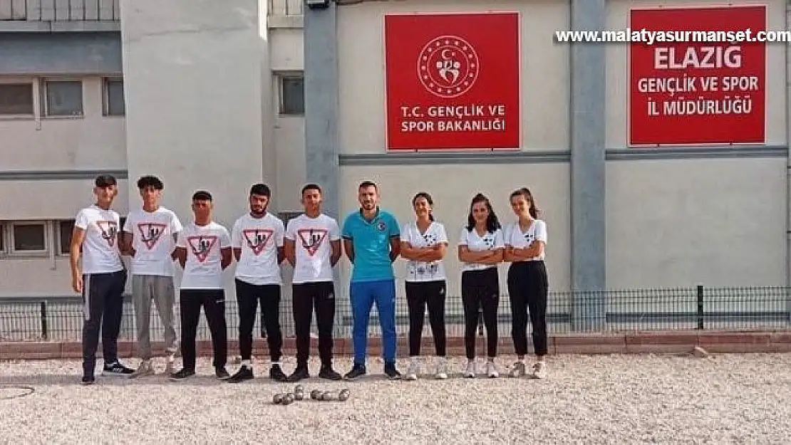 Elazığ bocce takımları Antalya'da