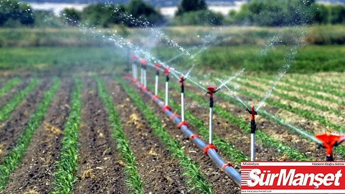 Elazığ'da  22 bin 100 dekar tarım arazisi sulandı