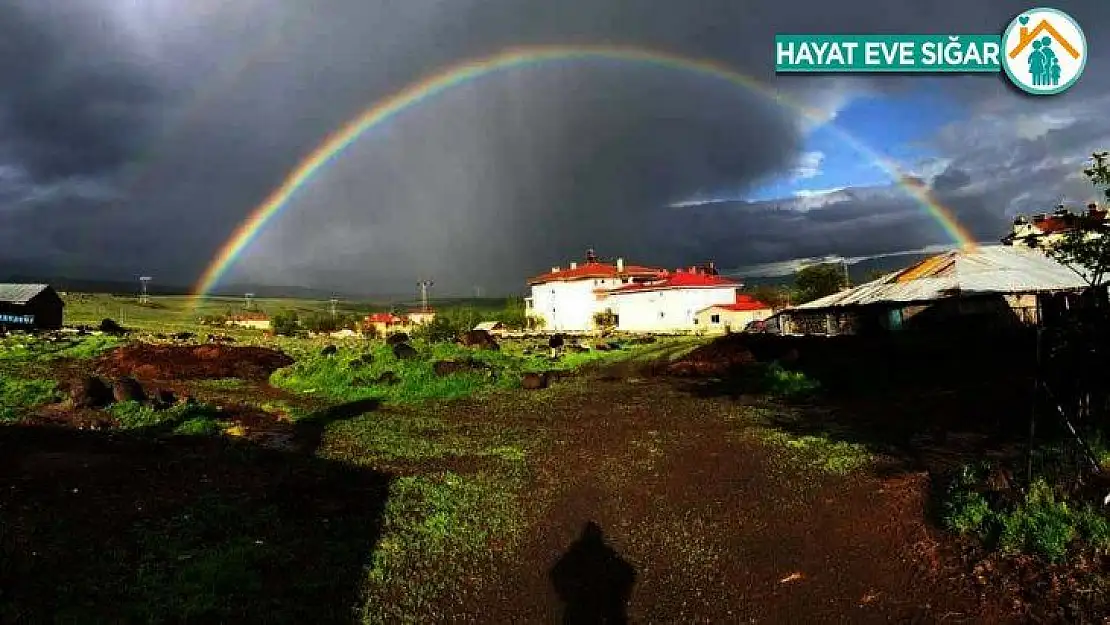 Elazığ'da  gökkuşağı şöleni