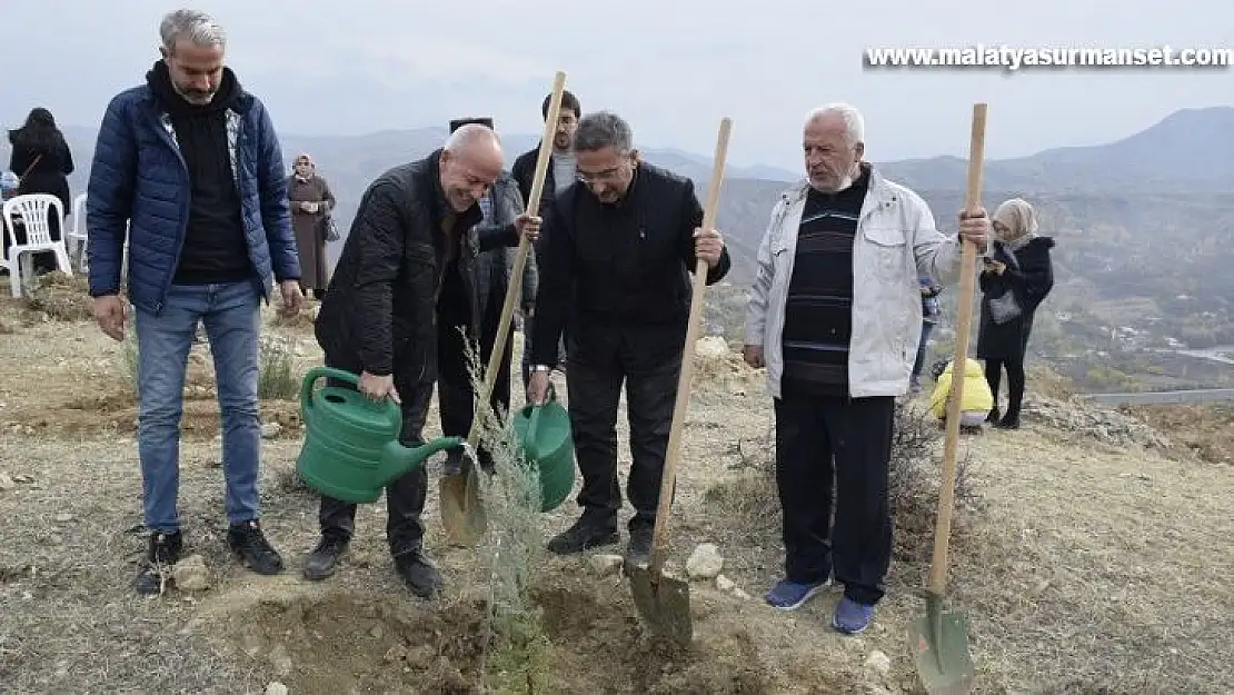 Elazığ'da 12 bin fidan toprakla buluştu