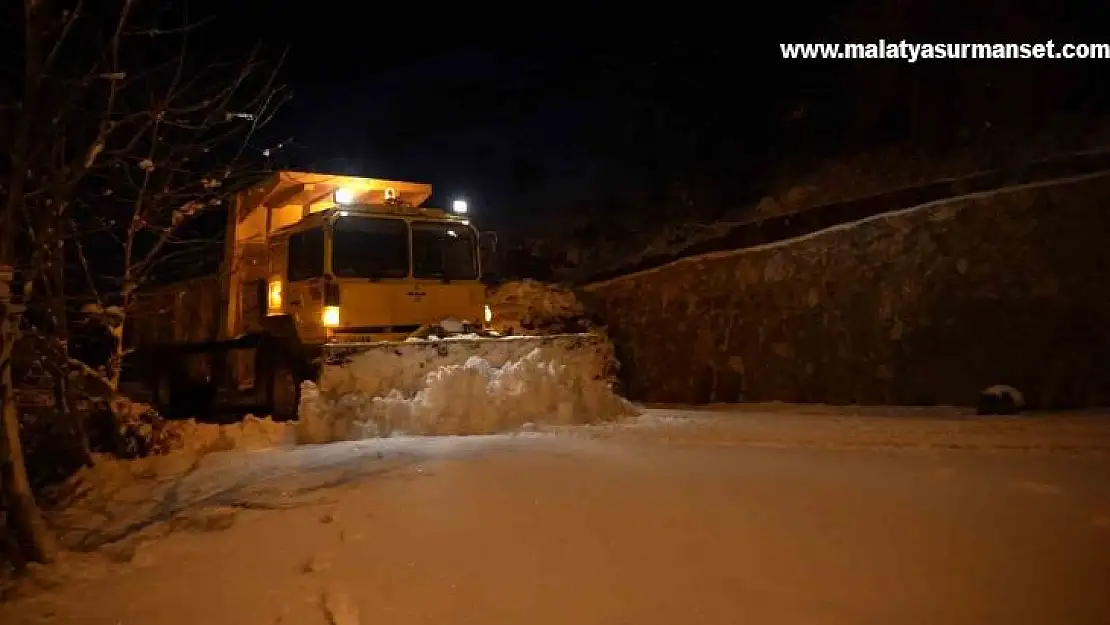 Elazığ'da 124 köy yolu ulaşıma kapandı