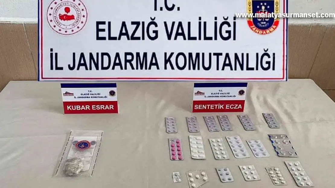 Elazığ'da 149 adet kırmızı reçeteli ilaç ele geçirildi