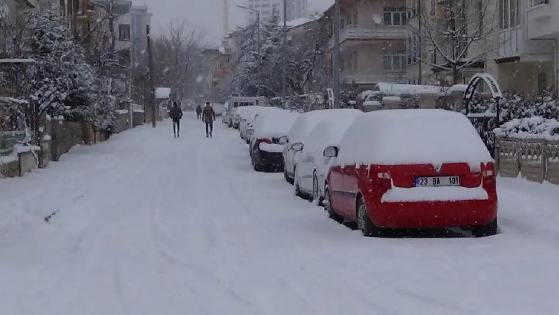 Elazığ'da 496 köy yolu ulaşıma kapandı