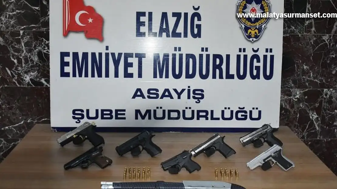 Elazığ'da aranan 89 şahıs yakalandı, 27'si tutuklandı