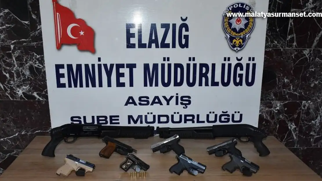 Elazığ'da aranan 89 şahıs yakalandı, 17'si tutuklandı