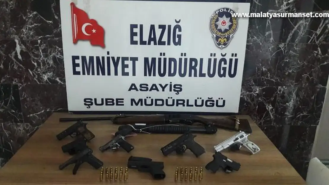 Elazığ'da aranan 94 şüpheli yakalandı, 19'u tutuklandı
