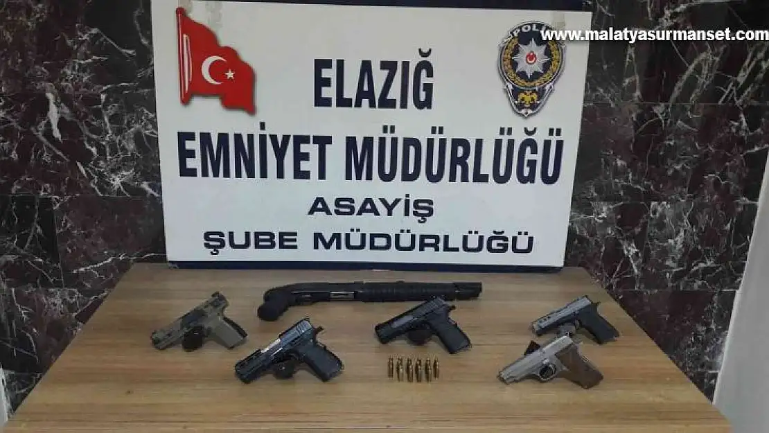 Elazığ'da asayiş ve şok uygulamalarında 110 şüpheli yakalandı