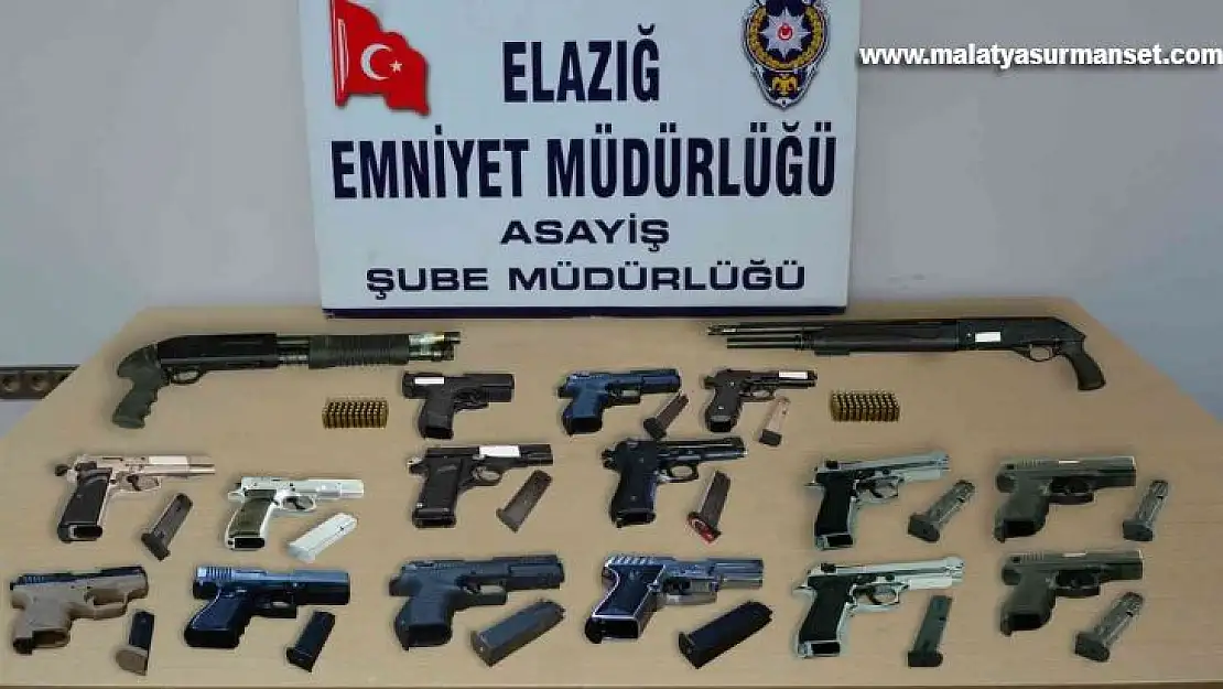 Elazığ'da asayiş ve şok uygulamalarında 256 kişi yakalandı